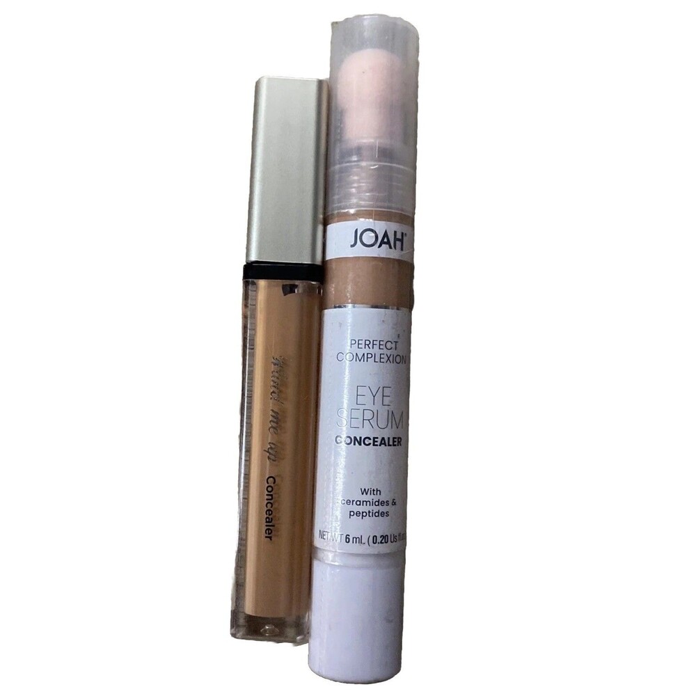 Joah Wand Me Up Concealer caramel full coverage Eye Serum Ceramides Peptides Lot